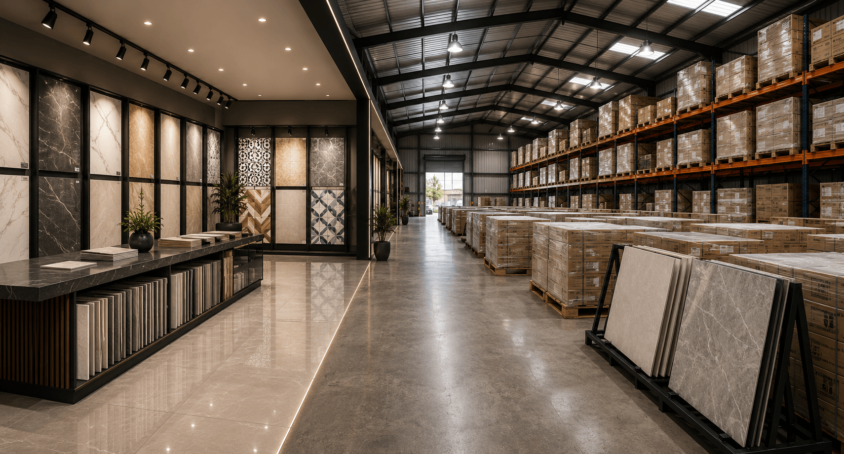 Tile supply warehouse and showroom in Perth — WA Kajaria Ceramics premium tiles and installation