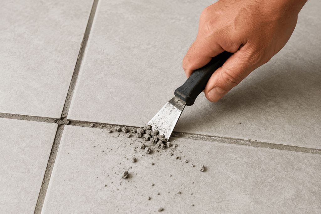 How to Get Tile Grout Off Tiles