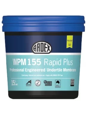 ARDEX WPM 155 Rapid Plus waterproofing — WA Kajaria Ceramics
