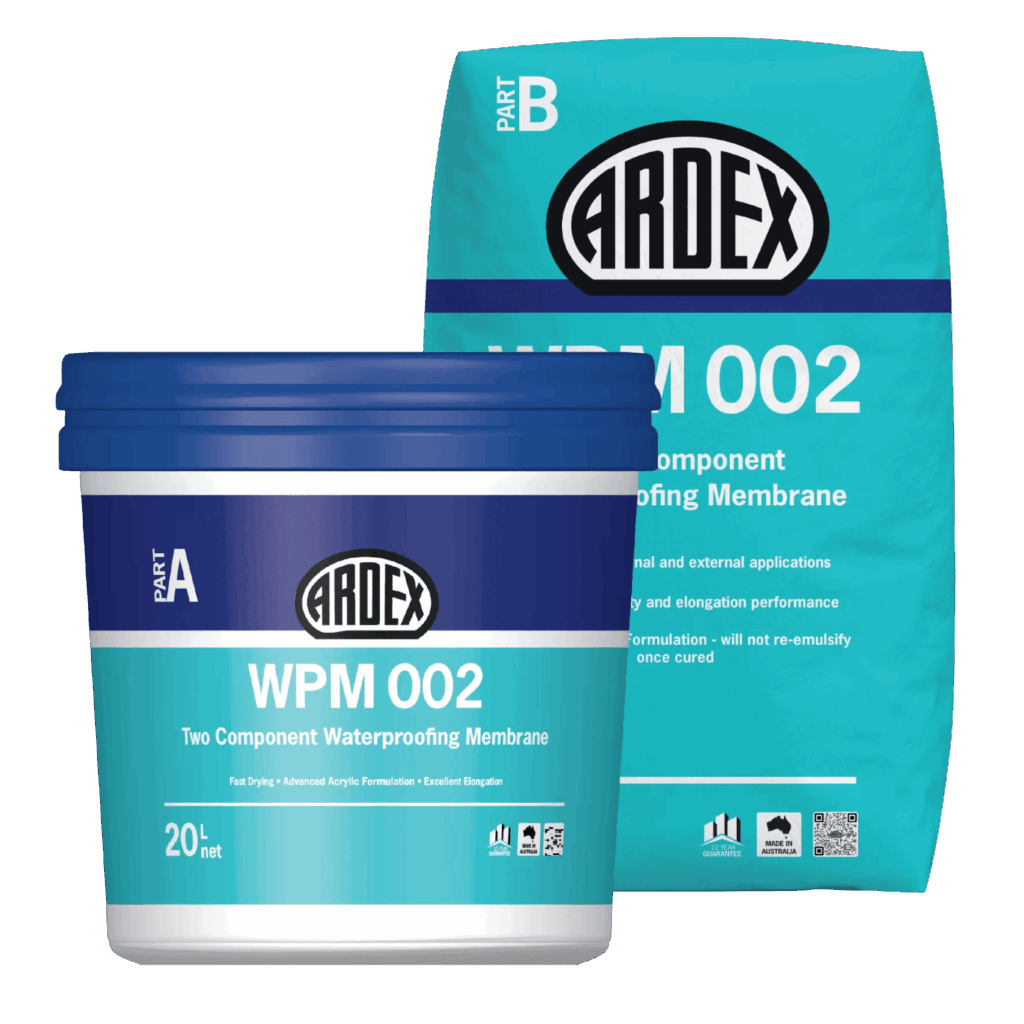 ARDEX WPM 002 waterproofing — WA Kajaria Ceramics