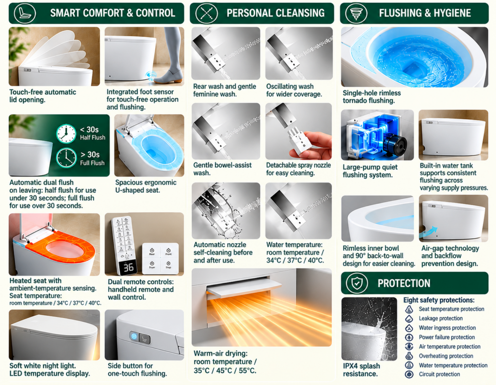 Product features